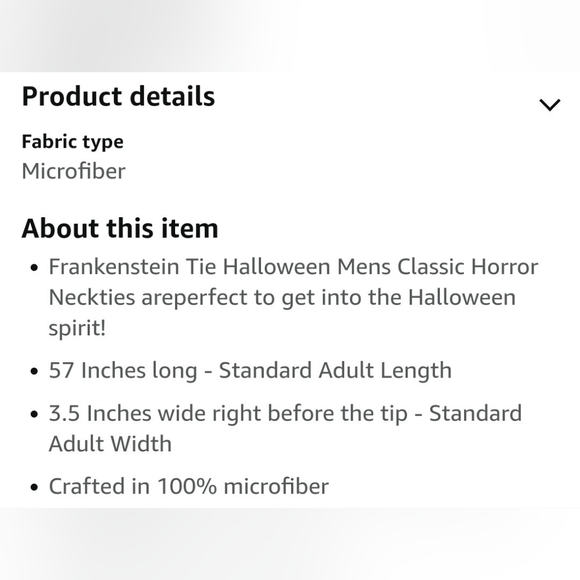 FRANKENSTEIN NECKTIE - Picture 4 of 4